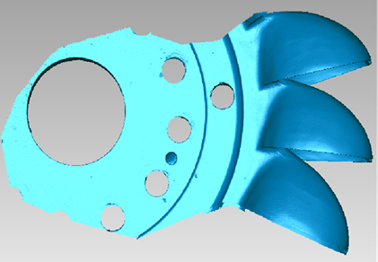 Makine Par&ccedil;ası Bakımı, Onarım ve Revizyon i&ccedil;in 3D Lazer Tarayıcısı 