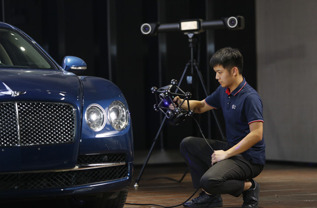 Karmaşık &ccedil;alışma senaryoları i&ccedil;in kablosuz 3D tarama