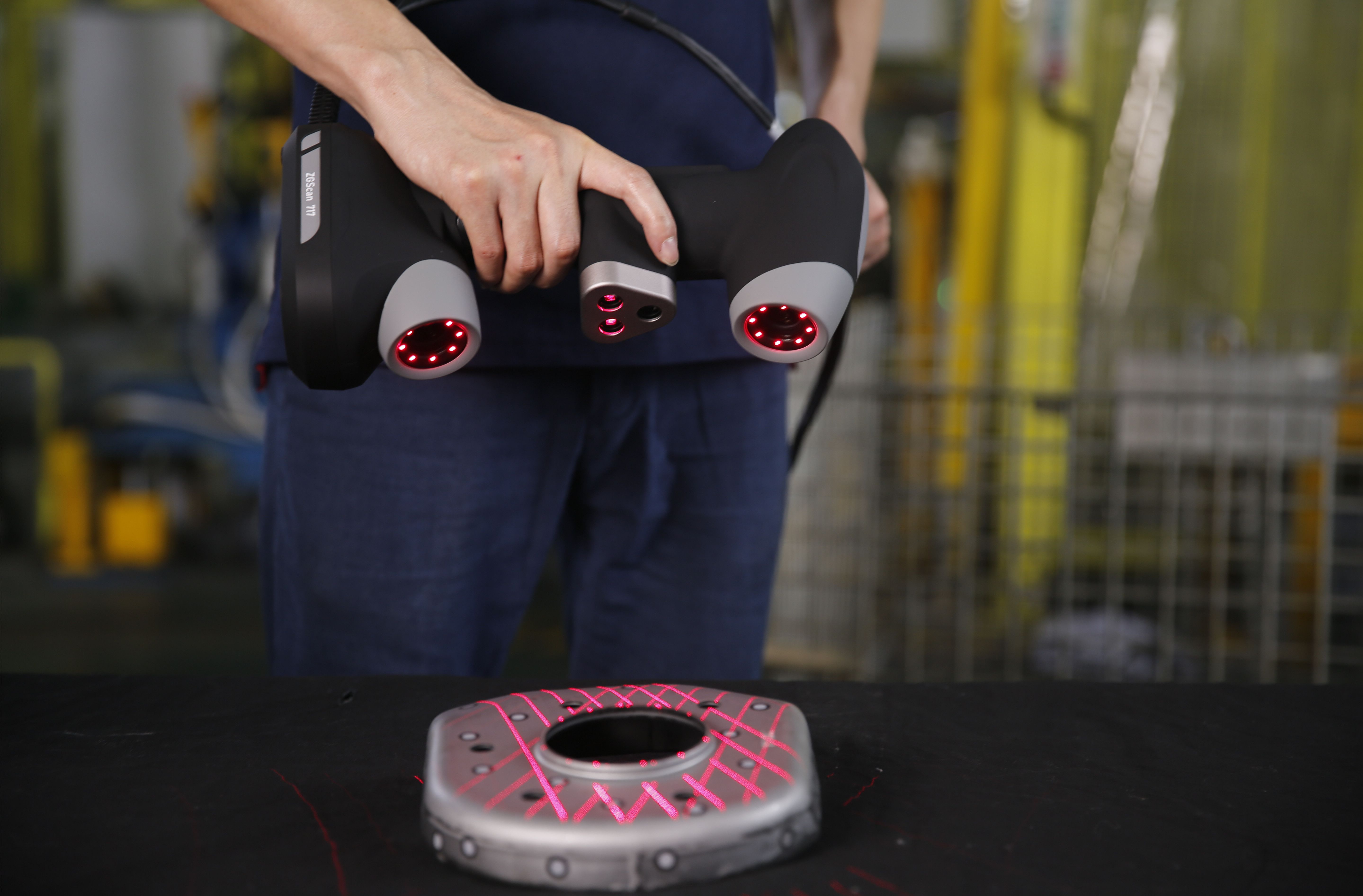 Otomotiv Par&ccedil;aları i&ccedil;in 3D Tarayıcı 3D İnceleme