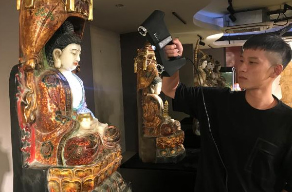 K&uuml;lt&uuml;rel kalıntılar 3D Tarama