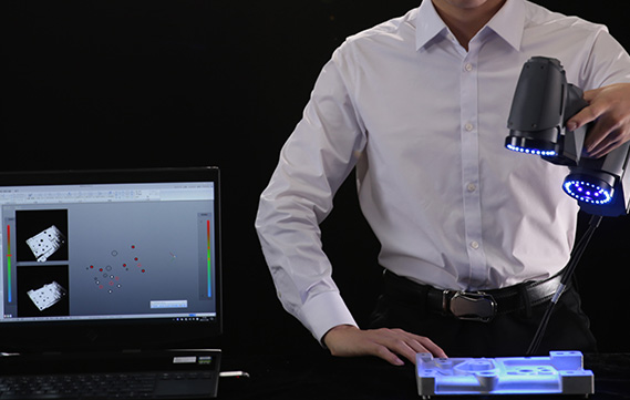 G&uuml;&ccedil;l&uuml; &ccedil;ok fonksiyonlu 3D tarayıcı