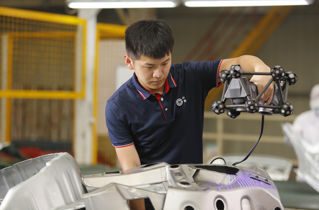 Makine par&ccedil;ası denetimi ve kalite kontrol&uuml; i&ccedil;in 3D Tarama