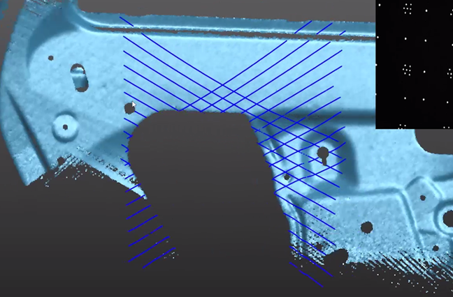 Delik &ouml;l&ccedil;&uuml;mleri ile Otomatik 3D Tarama &Ccedil;&ouml;z&uuml;m&uuml;