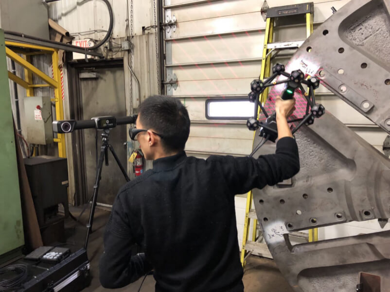 ZG, müşterinin büyük döküm parçası için daha iyi ve daha hızlı kalite denetimi yapmasına nasıl yardımcı olabilir?